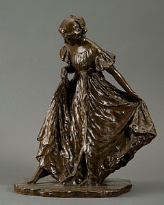 Bessie Vonnoh, Girl Dancing (1899)